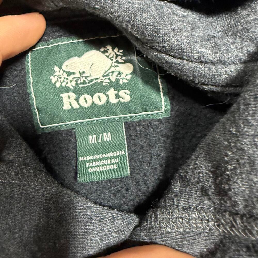 Black Roots Embroidered Logo Hoodie - Picture 6 of 8